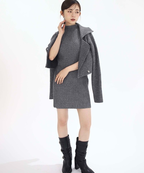 Luan（ルアン） ニット セーター 「Luan」RIB KNIT ENSEMBLE