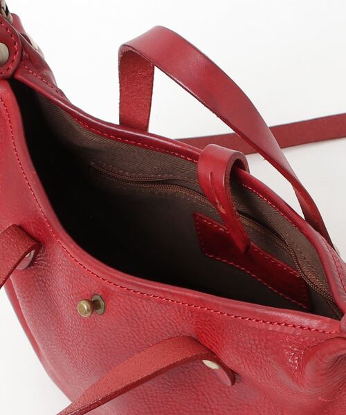 「CI-VA」 ワンポイント2WAYバッグ - レッド レディース_画像4