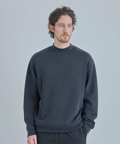 MEN'S BIGI（メンズビギ） tシャツ スエードタッチ ダンボールモック