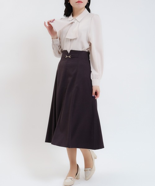 「ASTORIA ODIER」 長袖シャツ MEDIUM ホワイト レディース_画像3