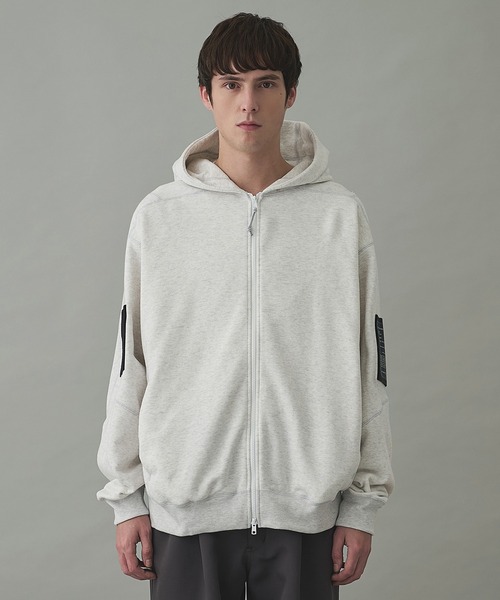 N.HOOLYWOOD TPES パーカー ワッフル 38 24AW 新品 N.HOOLYWOOD TEST PRODUCT EXCHANGE SERVICE 24AW POCKET HOODIE