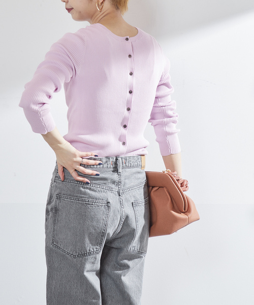 VERMEIL par iena（ヴェルメイユパーイエナ） ニットカーディガン FREE