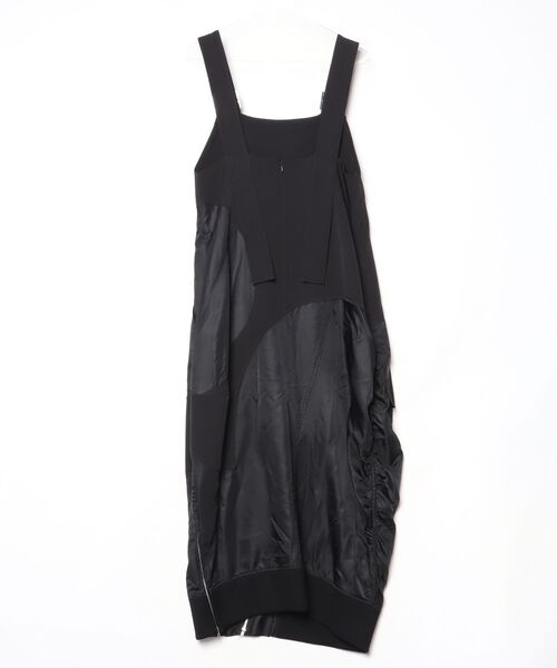 UN3D サロペット UN3D.（アンスリード） サロペットスカート 38 ブラック レディース