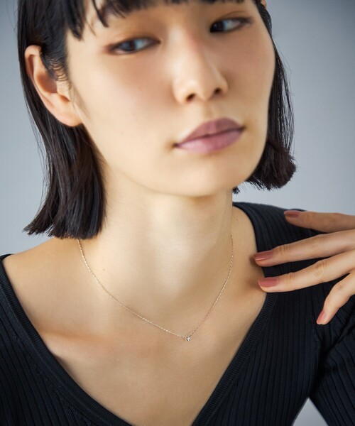 ネックレス PT900/850 ネックレス ダイヤモンド レディースの画像