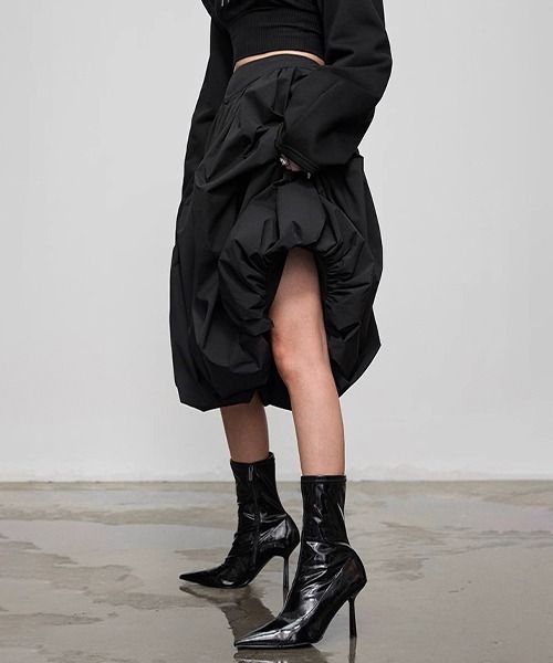 「chuclla」 スカート S ブラック レディース_画像5