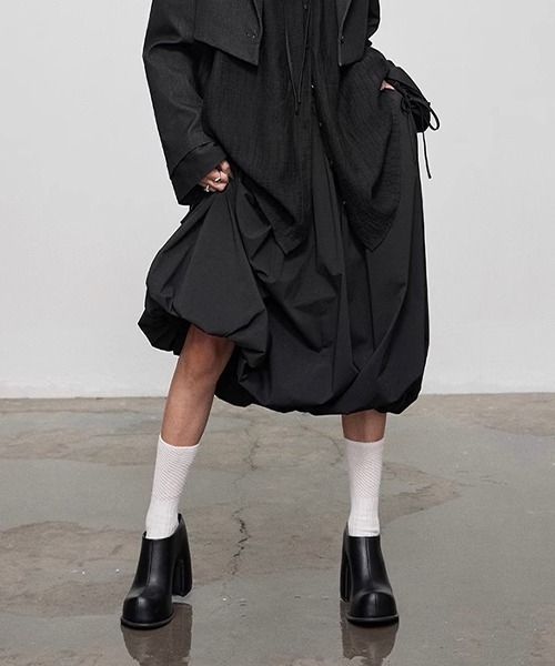 「chuclla」 スカート S ブラック レディース_画像9