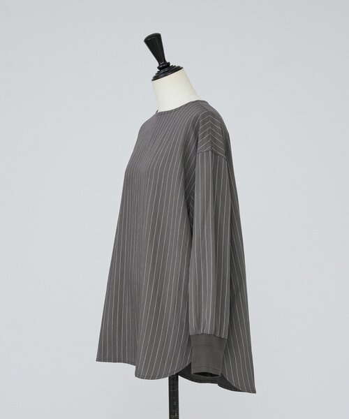 BEARDSLEY（ビアズリー） ブラウス シャツ 袖口ニットシャツ