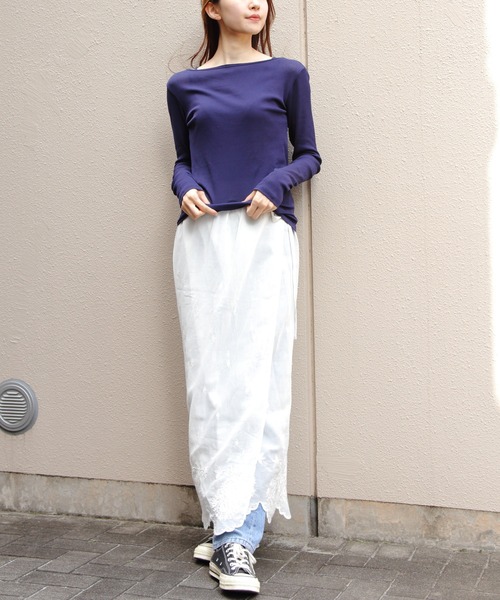 スカート THE SHINZONE/シンゾーン　レースエプロンスカート　LACE APRON SKIRT　26SMSSK02　2点セットの画像