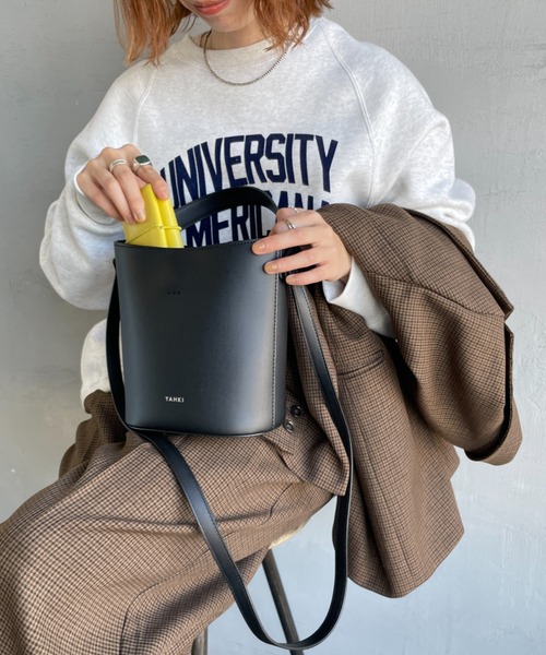 YAHKI（ヤーキ） ショルダーバッグ バッグ クロスボディ バケツ型2WAY