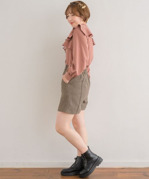 「RETRO GIRL」 ショートパンツ FREE ブラック レディース_画像3