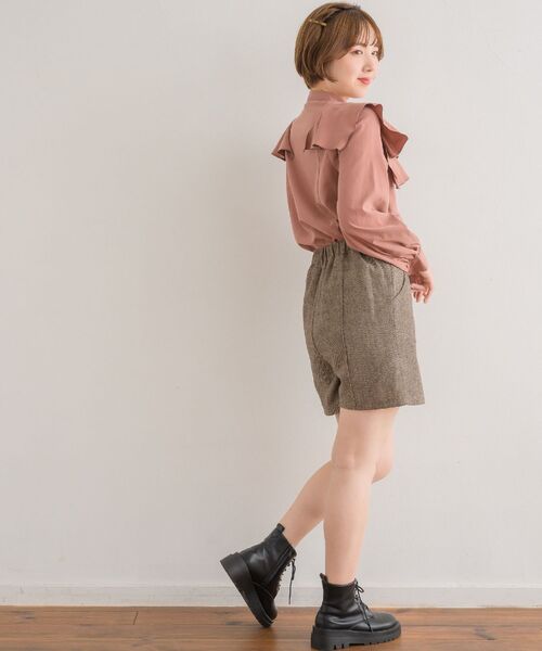 「RETRO GIRL」 ショートパンツ FREE ブラック レディース_画像4