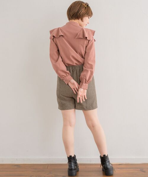 「RETRO GIRL」 ショートパンツ FREE ブラック レディース_画像5