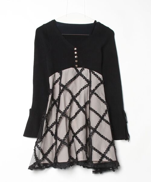 RESEXXY（リゼクシー） ニットワンピース FREE ブラック レディース