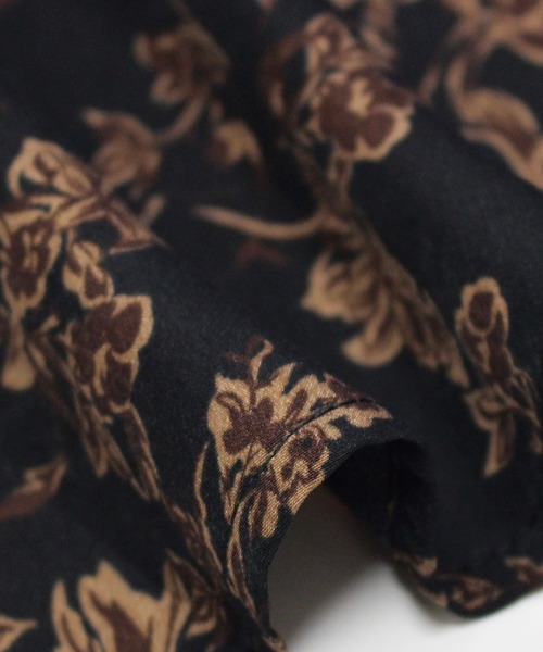 「LAVEANGE」 長袖ワンピース 5L ブラック レディース_画像7