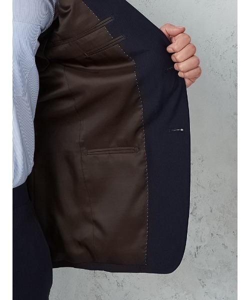 Janecostellazione Marzotto AB7 スーツ ネイビー Perfect Suit FActory（パーフェクト スーツ ファクトリー） スーツ