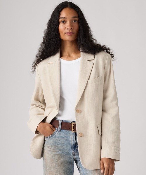 リーバイスライトベージュ ウォーターレスジャケット Levi's（リーバイス） ジャケット テーラードジャケット ステラ