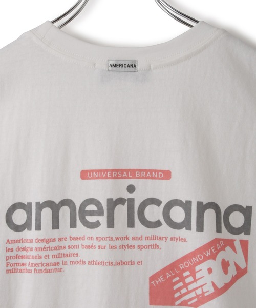 AMERICANA（アメリカーナ） tシャツ 「Americana（アメリカーナ