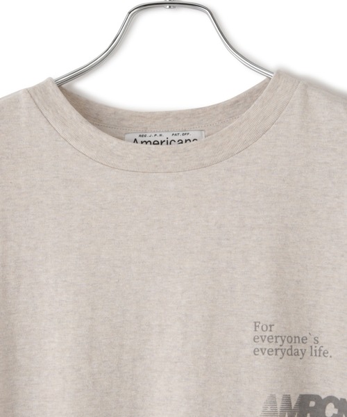アメリカーナ tシャツ（AMERICANA／ファッション）（色：ホワイト系