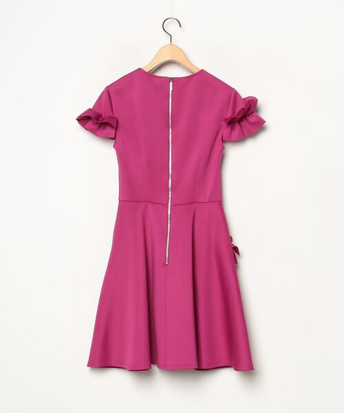 「Ted Baker」 半袖ワンピース 0 ピンク レディース_画像2