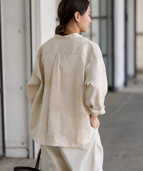 FRAMeWORK（フレームワーク） ブラウス シャツ 「追加」フレンチリネン