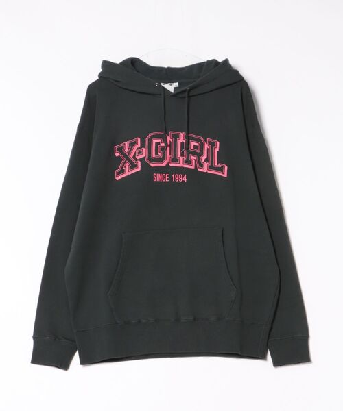 激レア！XL FCRB X-GIRL コラボ　パーカー　ブリストル　シュプ好きに X-girl（エックスガール）の「X-girl × F.C.Real Bristol SWEAT HODDIE