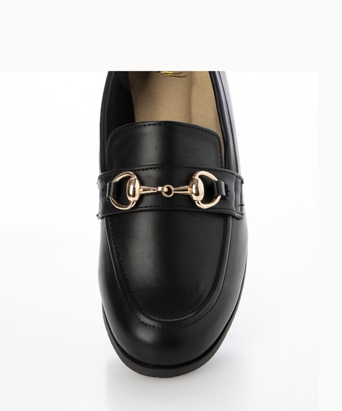 「Fin」 シューズ 24cm ブラック レディース_画像6