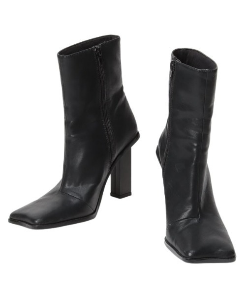 「EIMY ISTOIRE」 ショートブーツ M ブラック レディース_画像3