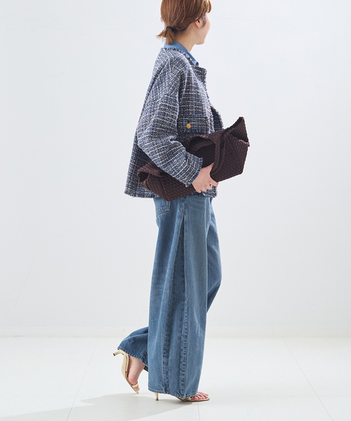 JOURNAL STANDARD L'essage✨️アンティークデニム❁ワイド journal standard L'essage（ジャーナルスタンダード レサージュ