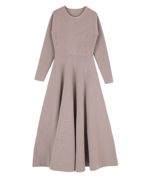 「ur's」 ニットワンピース M ネイビー レディース_画像4