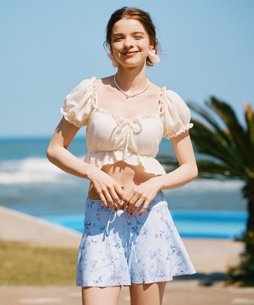 San-ai Resort 三愛水着楽園 水着 体型カバー ショートパンツ M・L