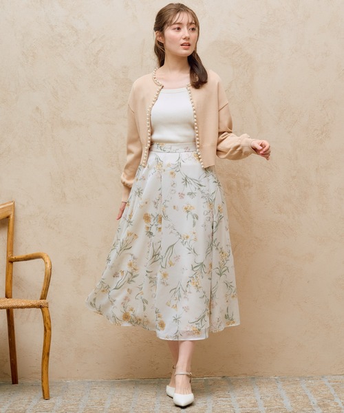 「NOELA」 フレアスカート M ピンク レディース_画像5