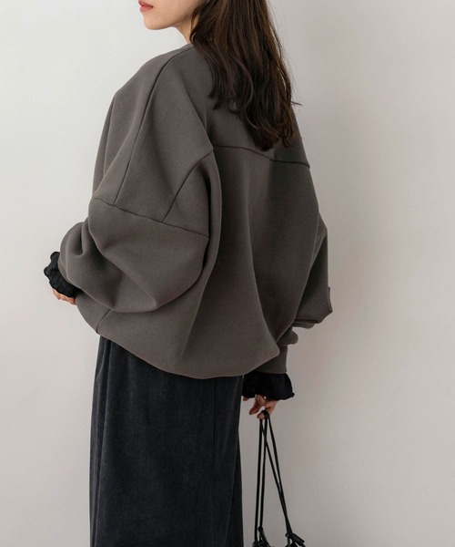 「NOAHL」 スウェットカットソー FREE ベージュ レディース_画像6