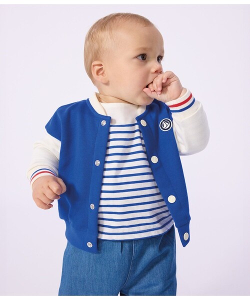 PETIT BATEAU（プチバトー） ブルゾン アウター カラーブロック 
