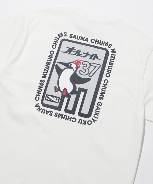 CHUMS（チャムス） 半袖Tシャツ X-LARGE ホワイト メンズ : ZOZOTOWN