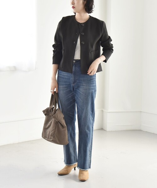 「quaranciel」 ニットカーディガン ONE SIZE ナチュラル レディース_画像9