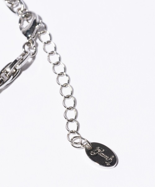 glamb リングチェーンネックレス シルバー glamb（グラム） ネックレス Anarchy Pearl Necklace / アナーキー