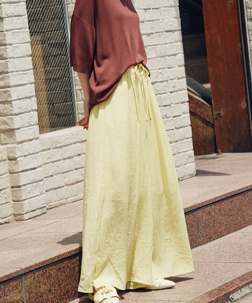 「ROSE BUD」 イージーパンツ FREE ベージュ レディース_画像7