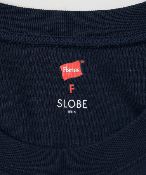 tシャツ 「2枚セット」HANES/ヘインズ SLOBE別注 2STYLES PACK TEE レディースの画像