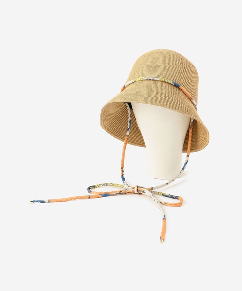 「manipuri」 ストローハット MEDIUM ベージュ レディース_画像3