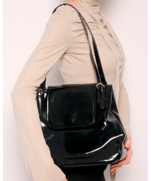 「IMARI」 ハンドバッグ FREE ブラック レディース_画像4