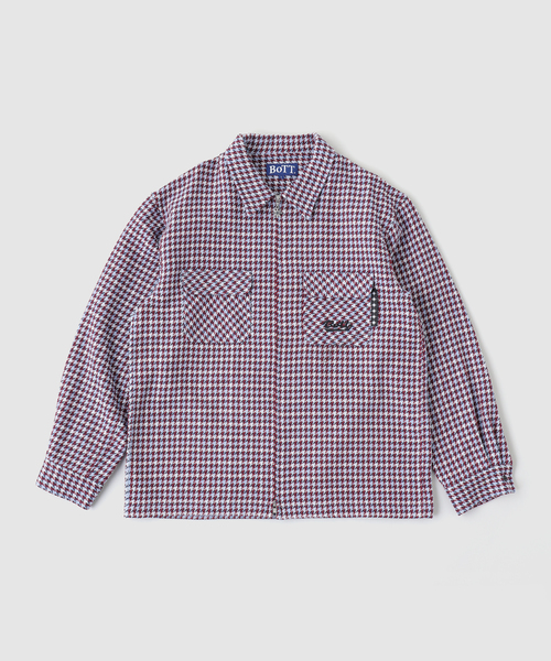BoTT（ボット） シャツ Zip-up Flannel Shirt メンズ レディース