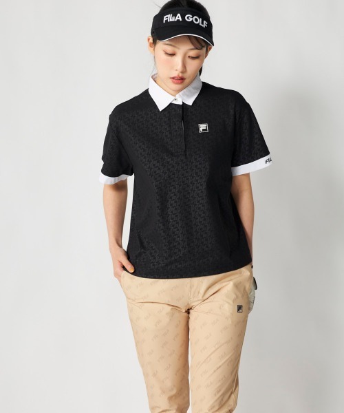 FILA GOLF ブラウス シャツ 「FILA GOLF:フィラゴルフ」レディース半袖