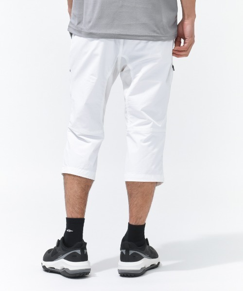 PING ハーフパンツ　ホワイト　M PING（ピン） ハーフパンツ スラックス 短パン ピンホールメッシュ7分