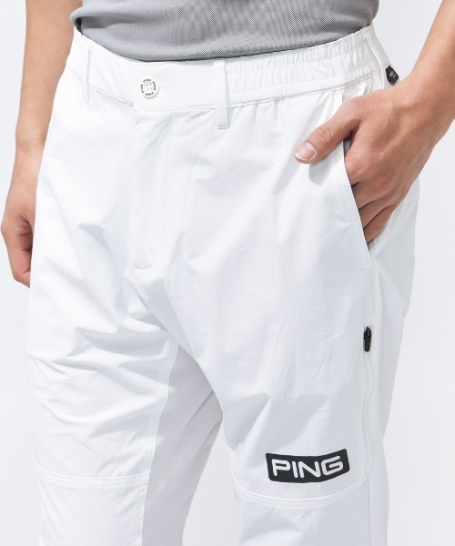 PING（ピン） ハーフパンツ スラックス 短パン ピンホールメッシュ7分
