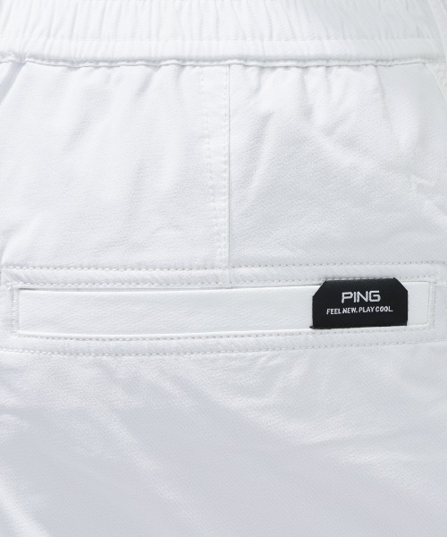 PING（ピン） ハーフパンツ スラックス 短パン ピンホールメッシュ7分