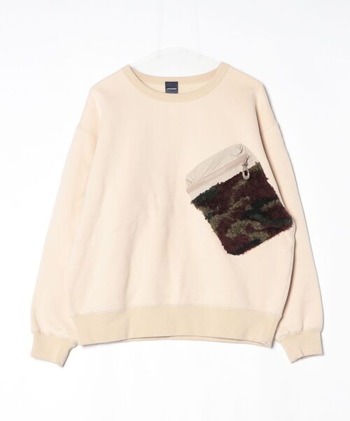 APPLEBUM」 スウェットカットソー LARGE ベージュ メンズ 【公式通販】