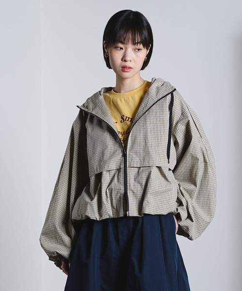 ROSE BUD（ローズバッド） ブルゾン アウター CHECK PUFF BLOUSON
