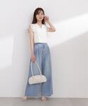ワイドパンツ パンツ 「加藤栞さん着用」「a」...の詳細画像1
