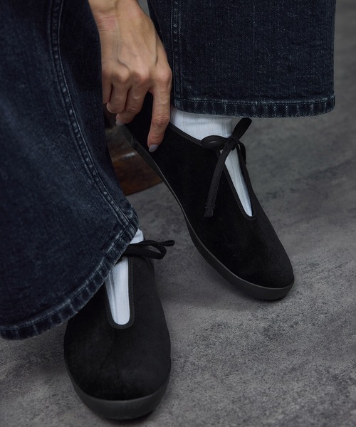 「MoonStar」 シューズ 24.0cm ブラック レディース_画像2