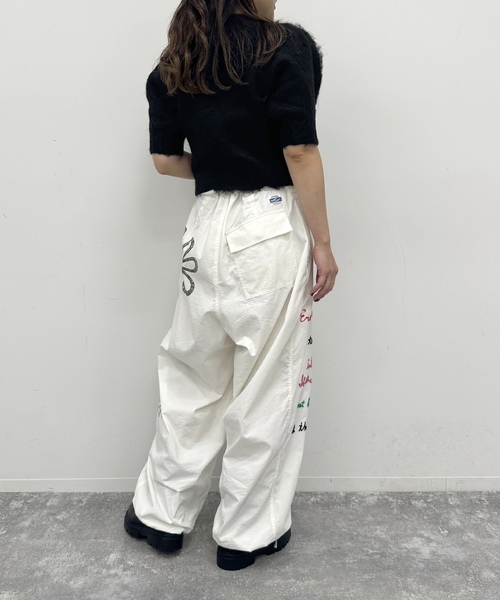 「U by SPICK&SPAN」 半袖ニット FREE ホワイト レディース_画像3